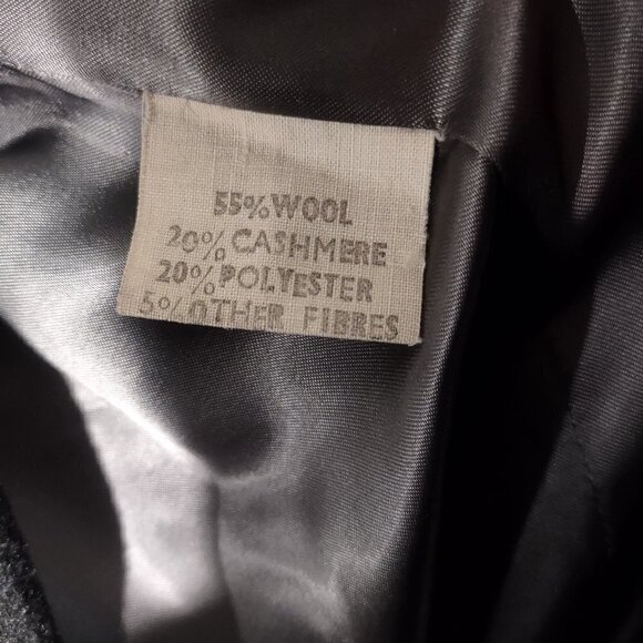 Vintage Kuppenheimer Men's Coat Cashmere Wool Blend Size XL - Picture 7 of 12